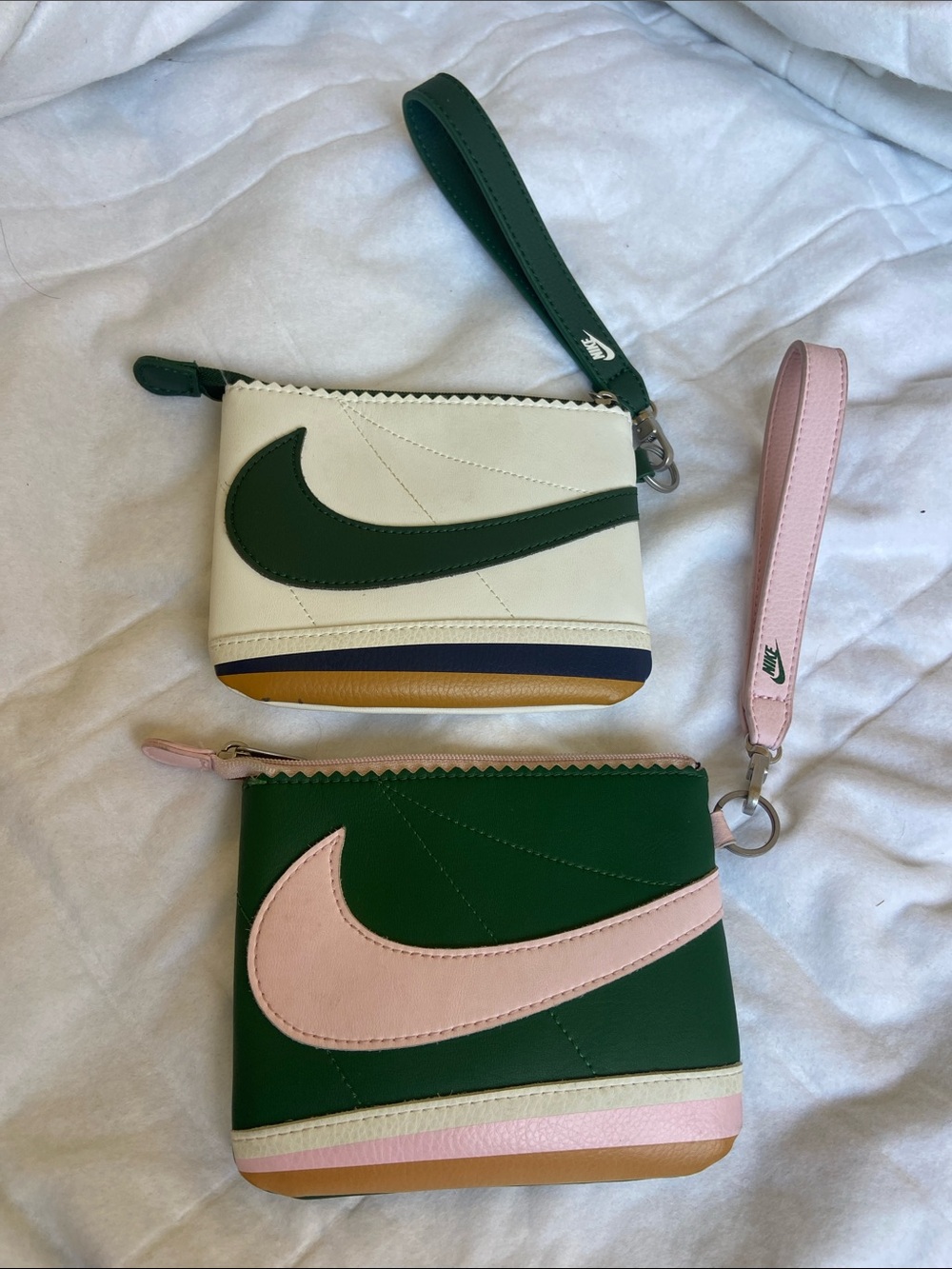 Nike Cortez Wristlet Wallet Swoosh Sneaker Style